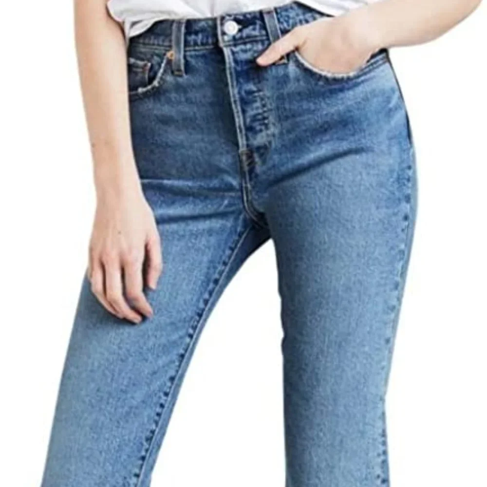 Levi’s wedgie icon fit high rise jeans 26 - Picture 4 of 11